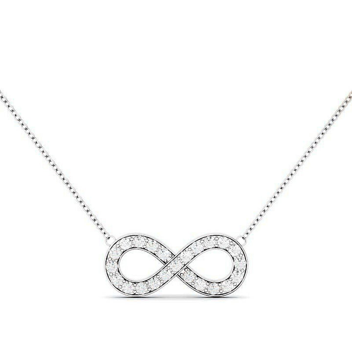 Infinity Diamond Necklace