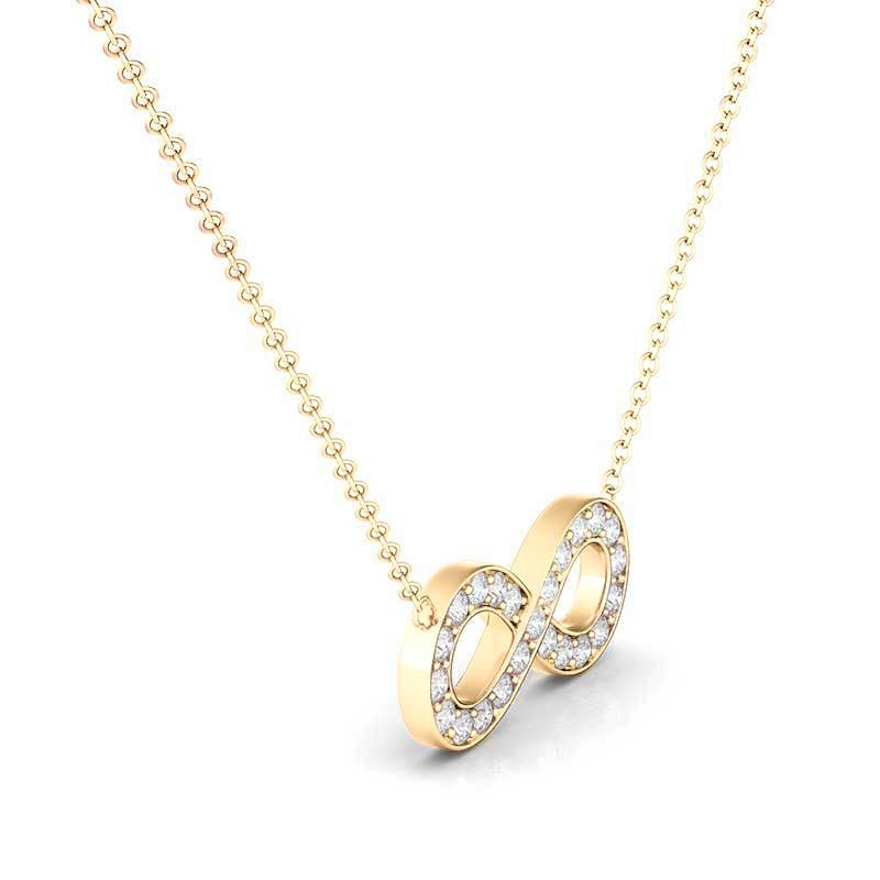 Infinity Diamond Necklace