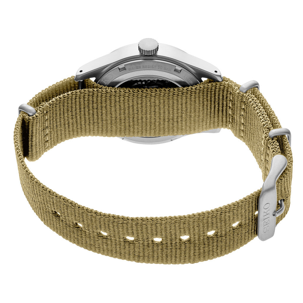 5 Sports Field Cream Dial / Nylon Strap Cream White Dial