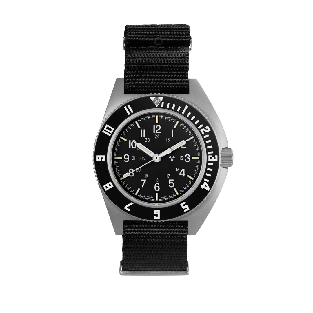 SSNAV Automatic Sterile SSNAV Auto Sterile-DS Nylon | Black Dial