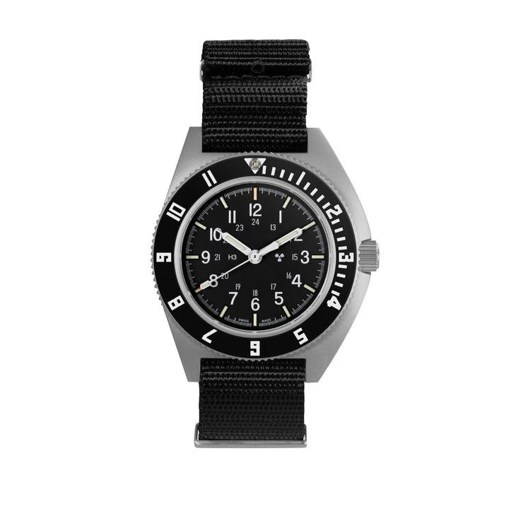 SSNAV Automatic Sterile SSNAV Auto Sterile-DS Nylon | Black Dial