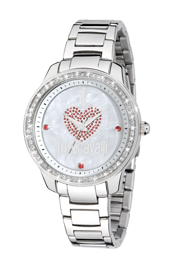 Just Cavalli 40mm / Red / White | White Dial