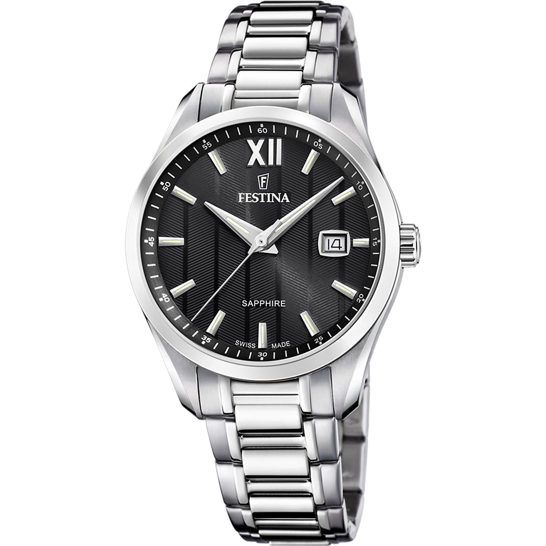 Classic Black / Stainless Steel Black Dial