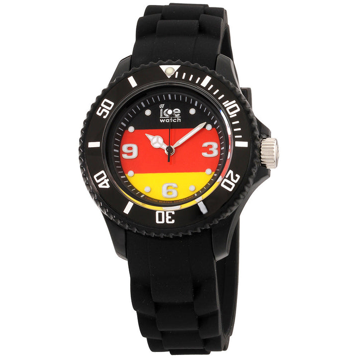 Ice-World 40mm / Black Red Yellow / Black | Multi-Color Dial