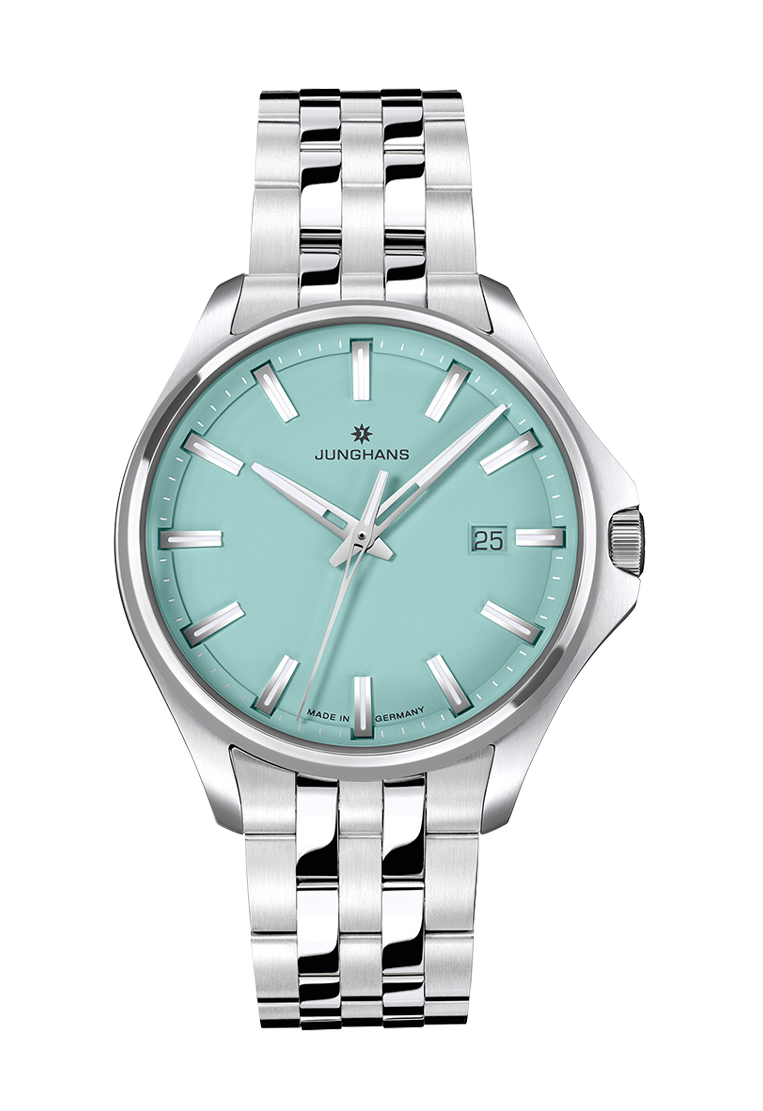Meister S Quartz 35 Pastel Green Dial / Stainless Steel Bracelet Pastel Green Di
