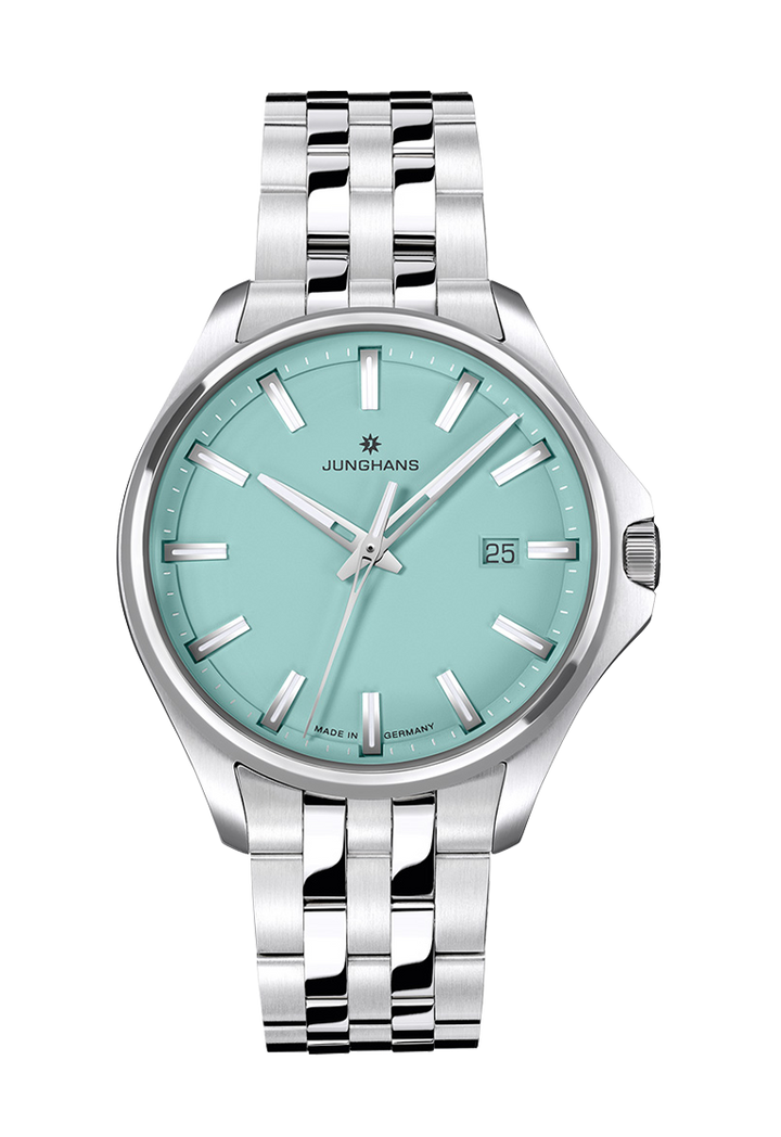 Meister S Quartz 35 Pastel Green Dial / Stainless Steel Bracelet Pastel Green Di