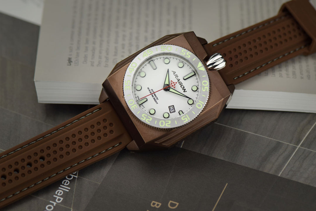 Concept S NH35 Automatic White Dial | White Lume Dial Dial