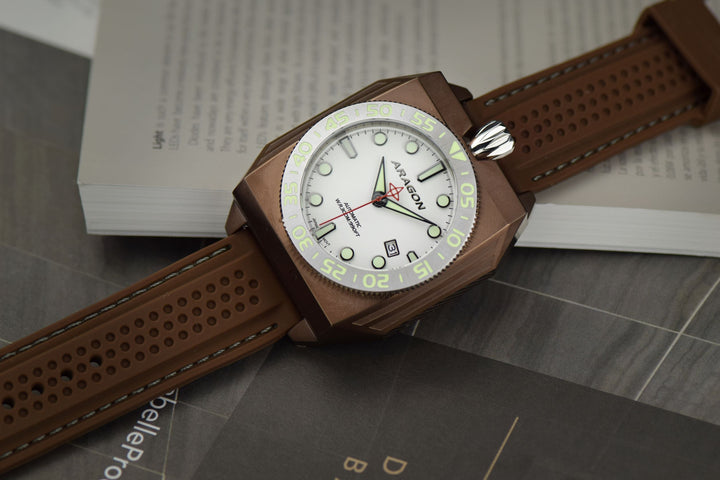 Concept S NH35 Automatic White Dial | White Lume Dial Dial