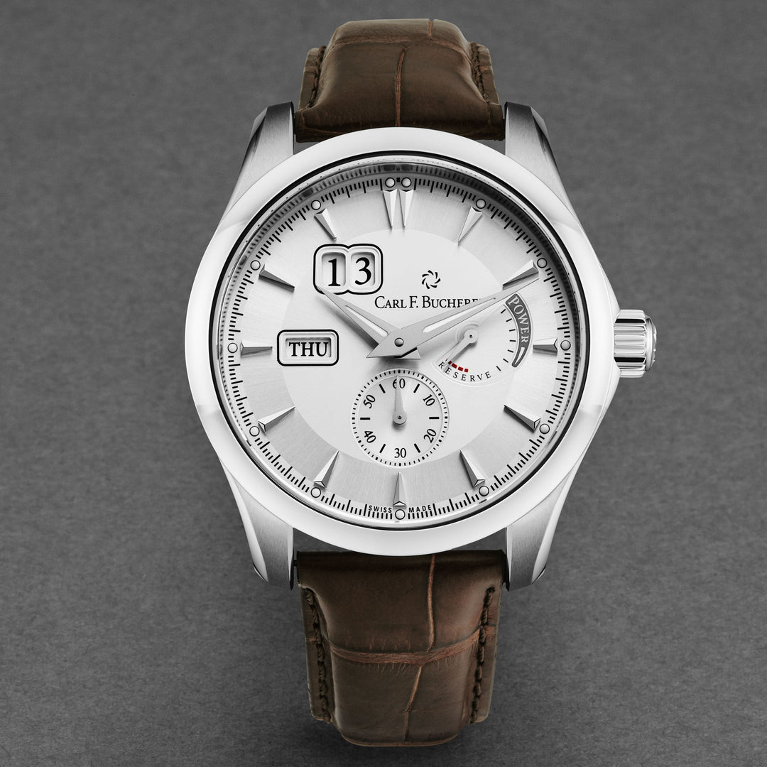 Manero Silver / Stainless Steel Silver Dial