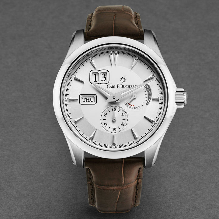 Manero Silver / Stainless Steel Silver Dial