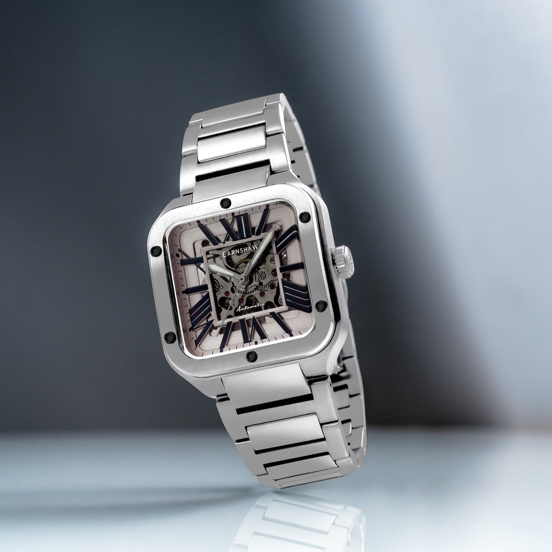 Engineer Lennox Skeleton Automatic Khaki / Stainless Steel | Khaki Dial