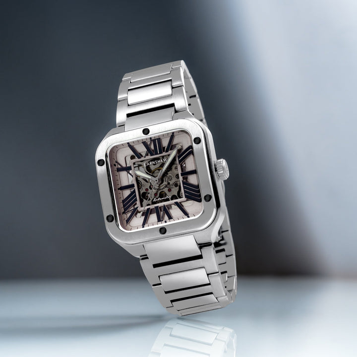 Engineer Lennox Skeleton Automatic Khaki / Stainless Steel | Khaki Dial
