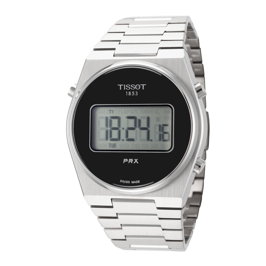 PRX 35mm / Black / Silver | Black Dial