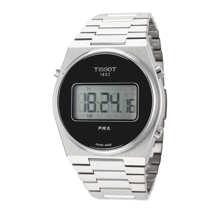 PRX 35mm / Black / Silver | Black Dial