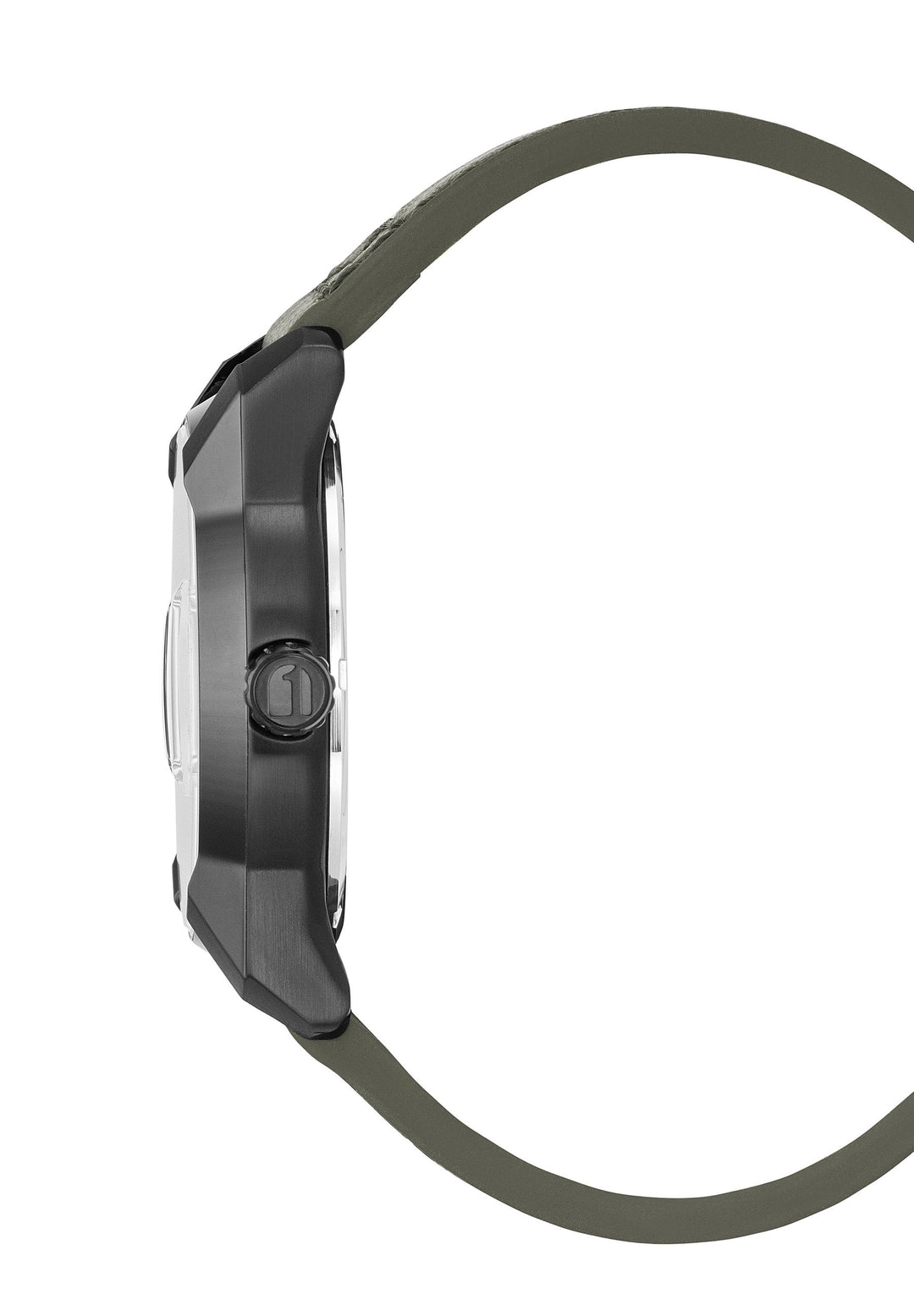 Selvedge Olive Green Dial / Olive Green Leather Strap Olive Green Dial