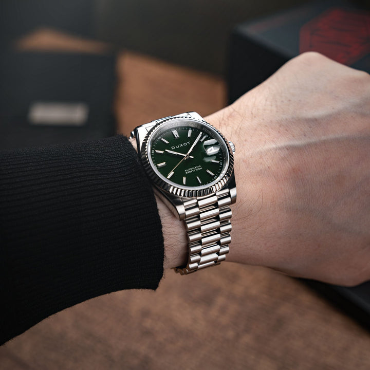 Marcel Diver Automatic Dark Green / Stainless Steel | Green Dial