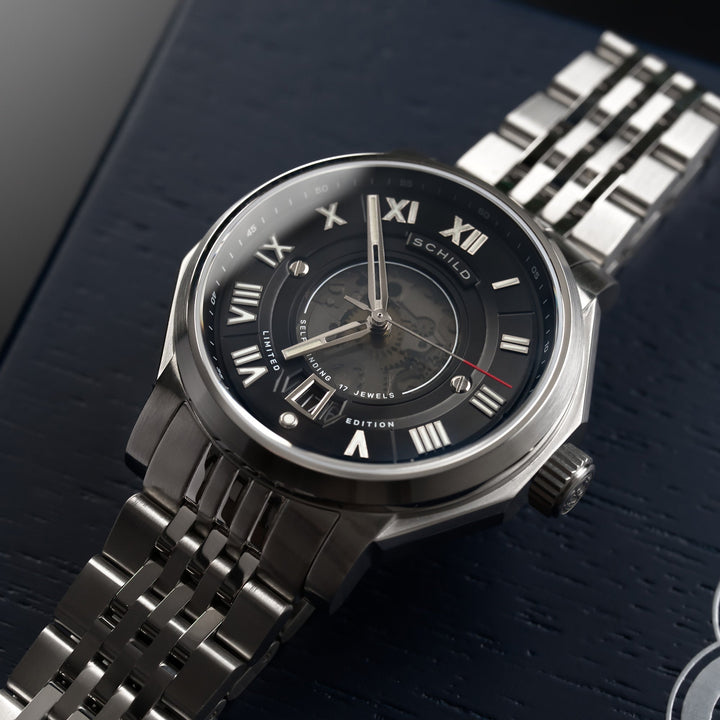 Johann Swiss Automatic Limited Edition Silver / Stainless Steel | Silver Dial