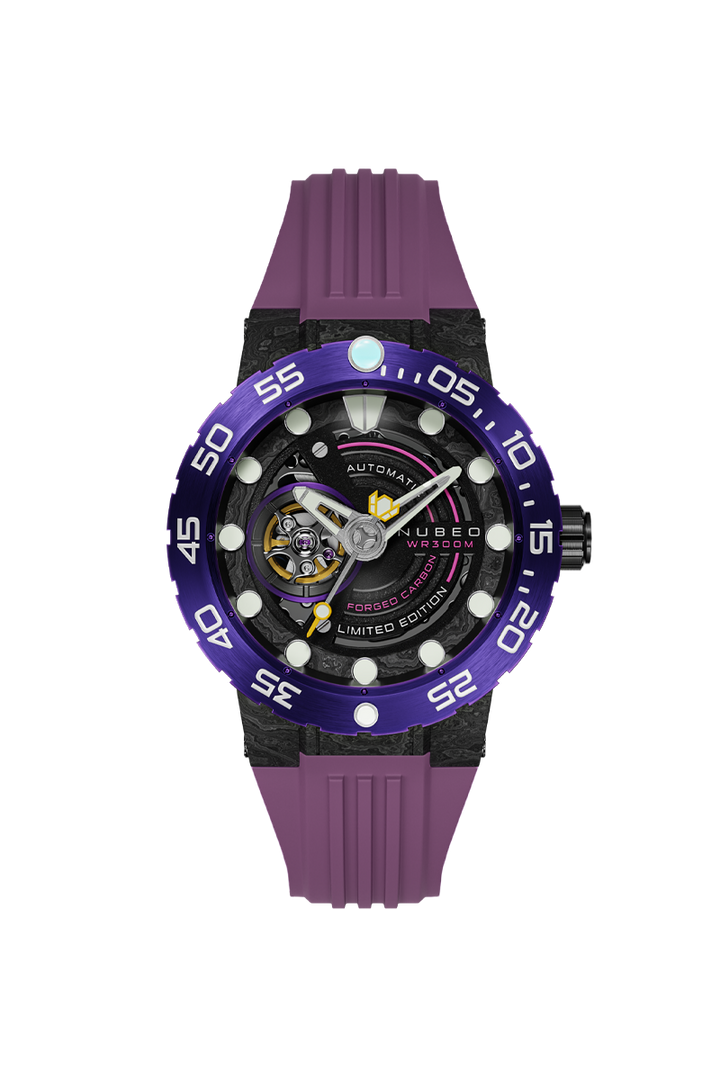 Opportunity Automatic Limited Edition Black & Purple / Silicone | Black Dial