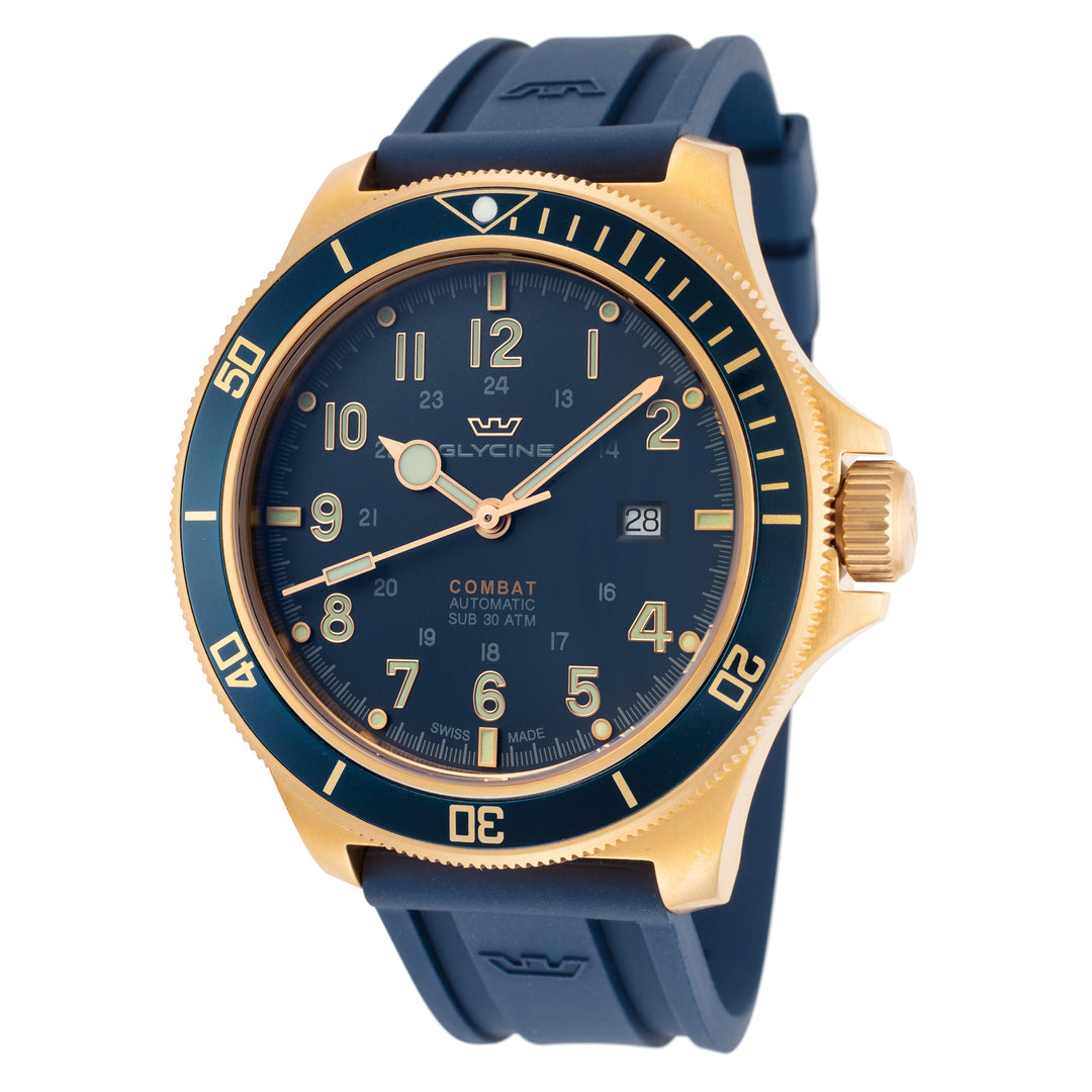 Combat Sub 46 46 mm / Blue / Blue Blue Dial