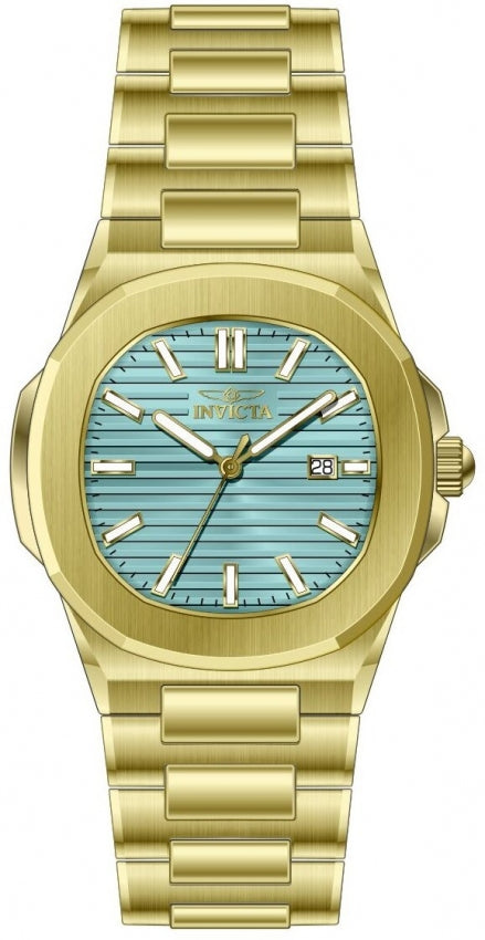 Speedway Chronograph Light Blue Dial / Gold-Tone Stainless Steel Bracelet Light 