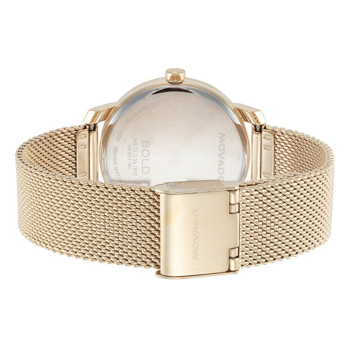Bold 34mm / Silver / Gold | Silver Dial