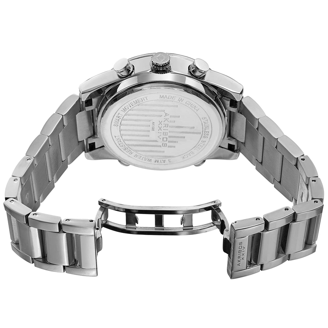 AK1095SSBU-Sport Silver/Stainless Steel | Blue Dial