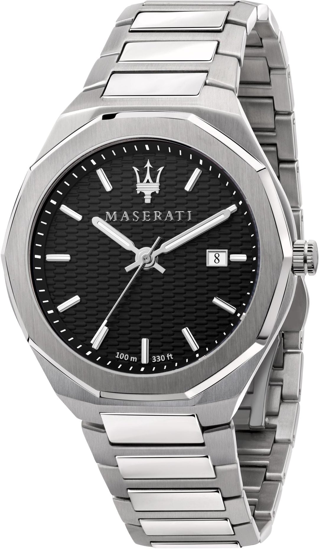 STILE Black / Stainless Steel Black Dial