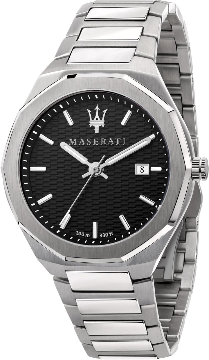 STILE Black / Stainless Steel Black Dial