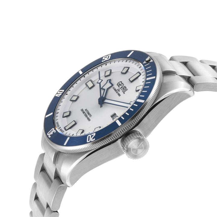 Yorkville-Diver Gevril Swiss Made Sellita SW200 “Luminous Dial” Diver Watch | Wh