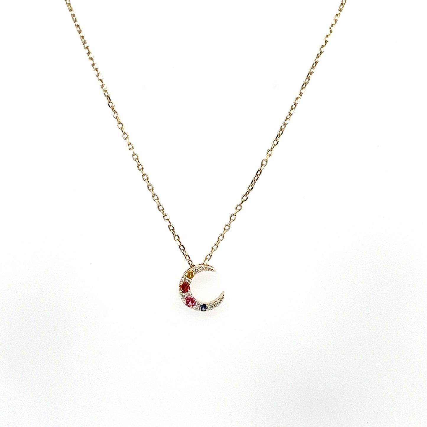 Petite Crescent Necklace