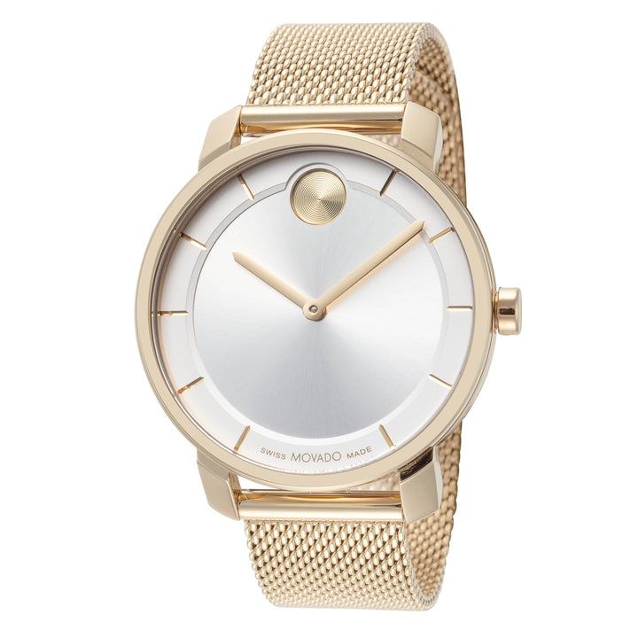 Bold 34mm / Silver / Gold | Silver Dial