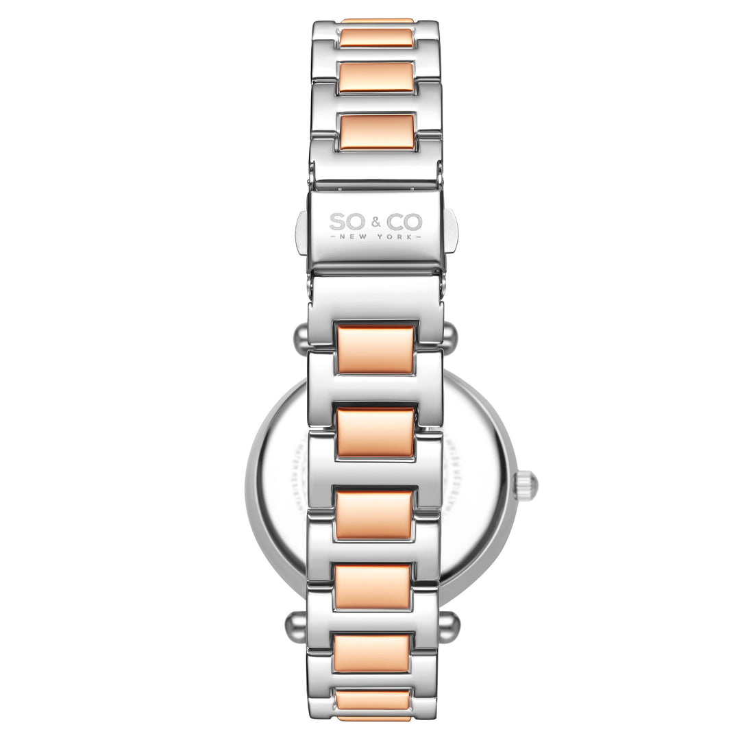 Madison 5116 Silver / Rose | White Dial