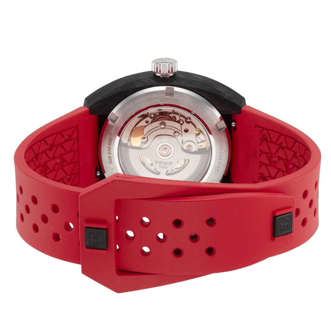 T-Sport Sideral 41 mm / Black / Red Black Dial