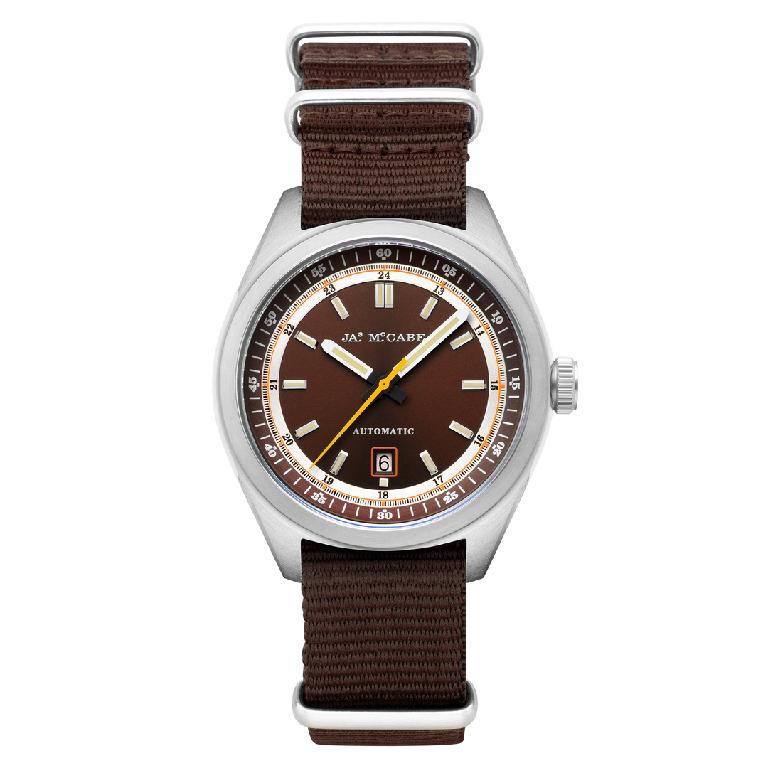 Scrambler Automatic Brown / Brown Nylon | Brown Dial