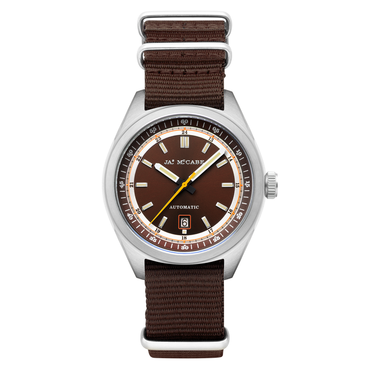 Scrambler Automatic Brown / Brown Nylon | Brown Dial
