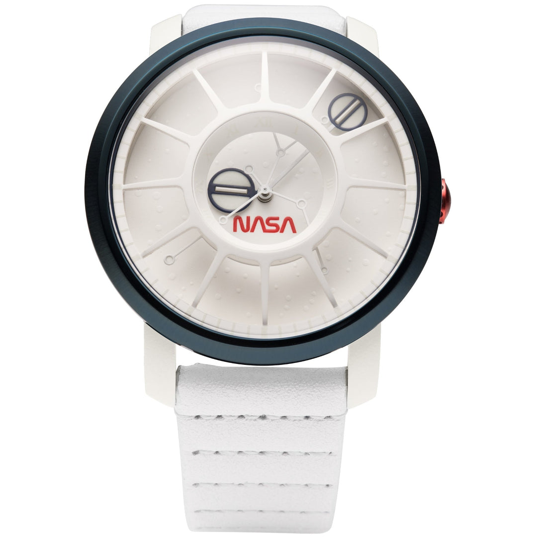 NASA Trappist-1 Automatic Sapphire Saturn V White Dial