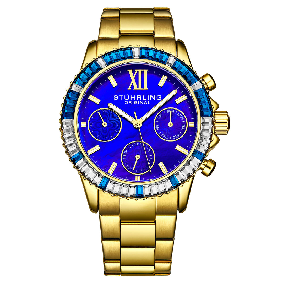 Vogue Blue/Gold | Blue Dial