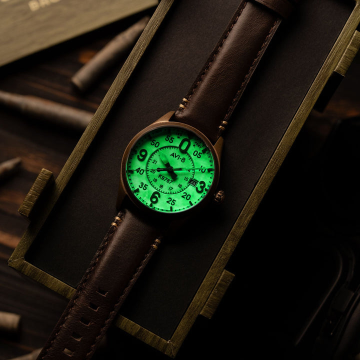 Smith Automatic Gray / Brown Leather | Gray Dial