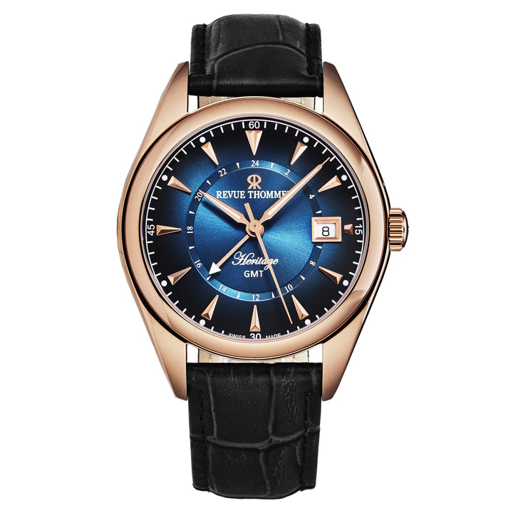 Heritage 21010.2465 / Blue | Blue Dial