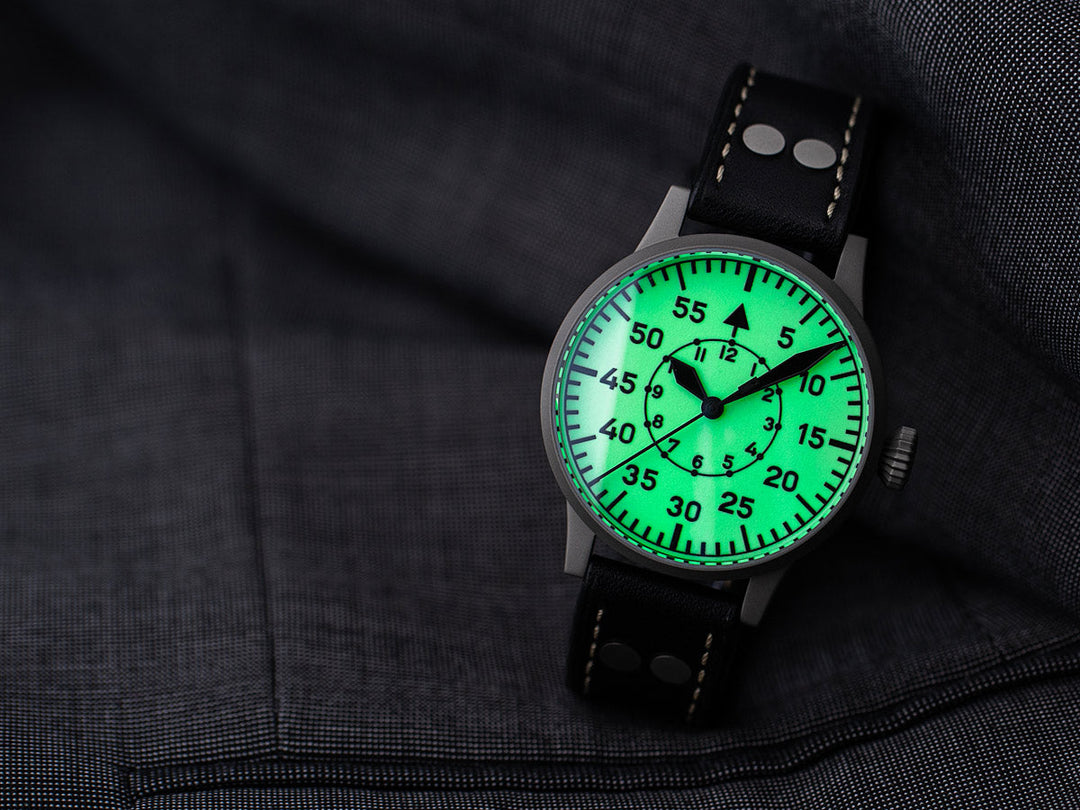 Wien 39 Type B Lume Dial / Handwinding Lume White Dial