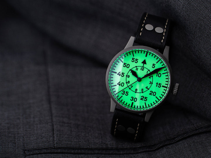 Wien 39 Type B Lume Dial / Handwinding Lume White Dial
