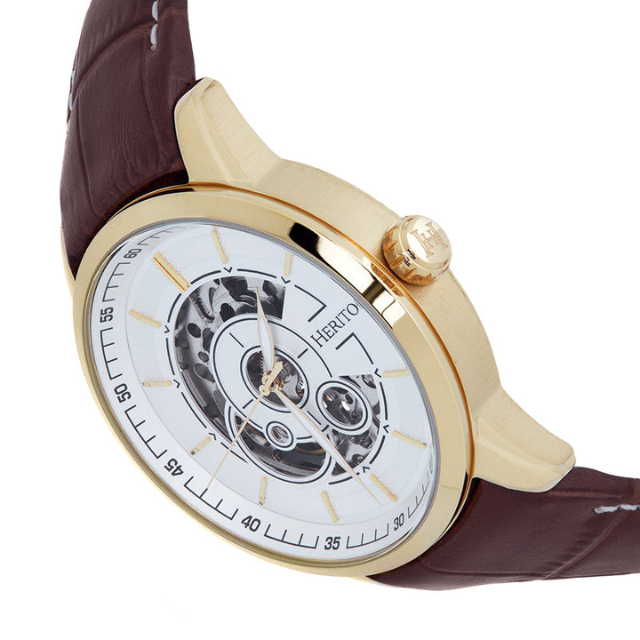 Davies Gold/Brown | White Dial