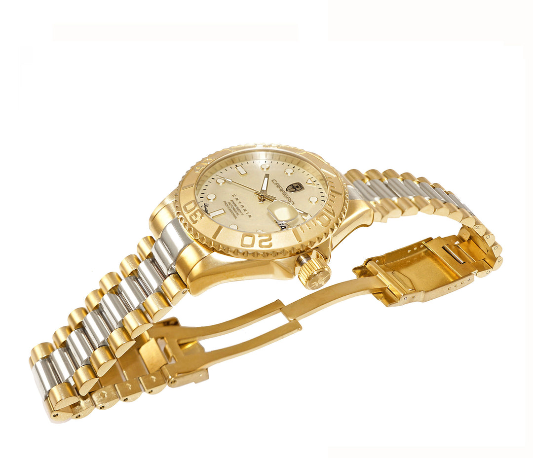 Catania MOP Goldtone-Gold /TT Gold Dial