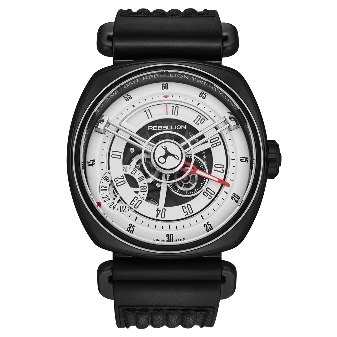 Twenty One RB21GMT.SB.T07 / White | White Dial