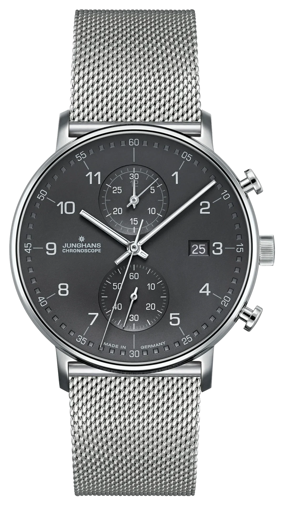 Form C Anthracite Dial / Milanese Bracelet Anthracite Dial
