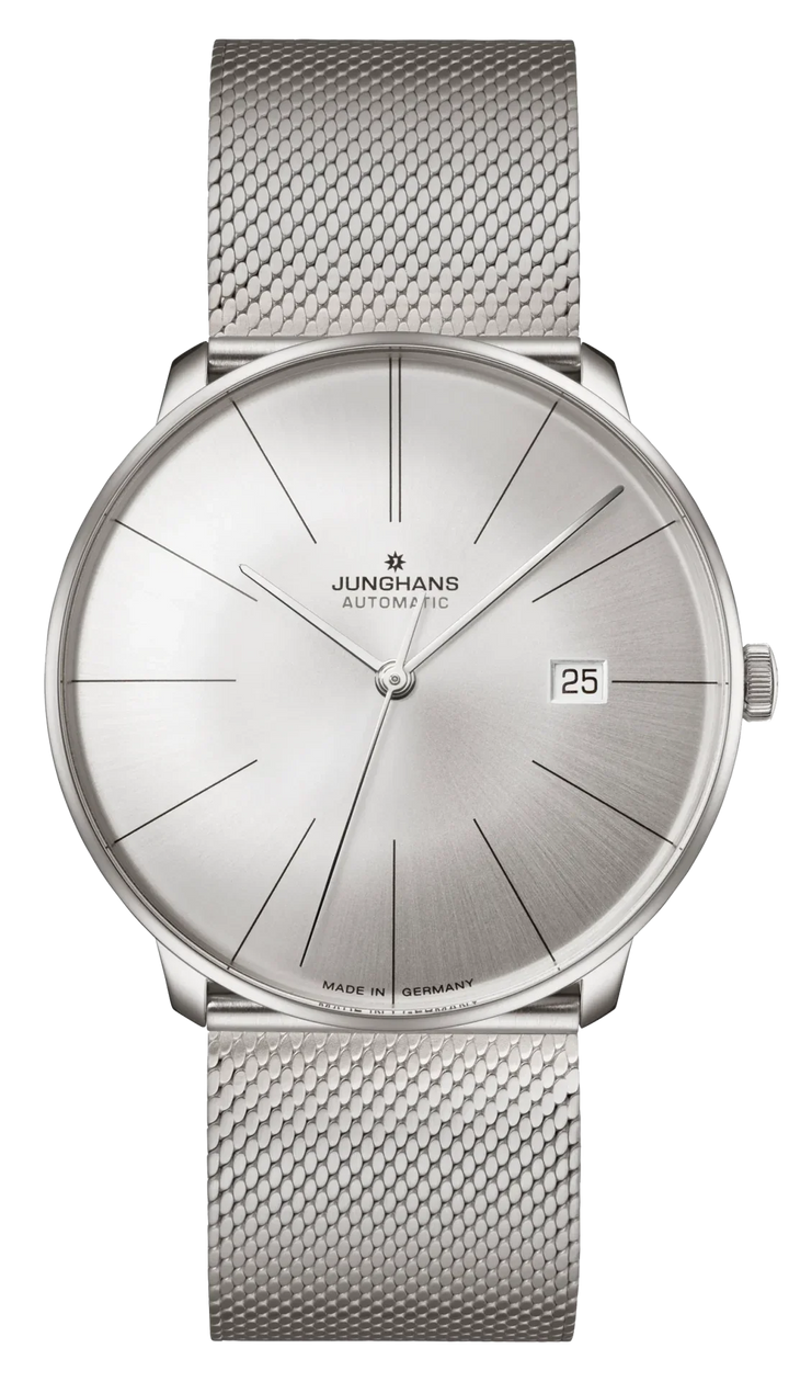 Meister Fein Automatic Silver Dial / Milanese Bracelet Silver Dial