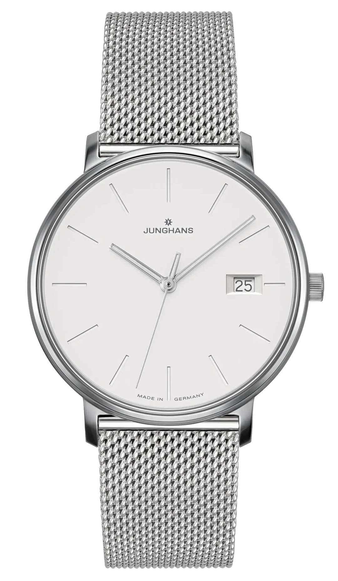 Form Damen Silver-Plated Dial / Milanese Bracelet Silver Dial