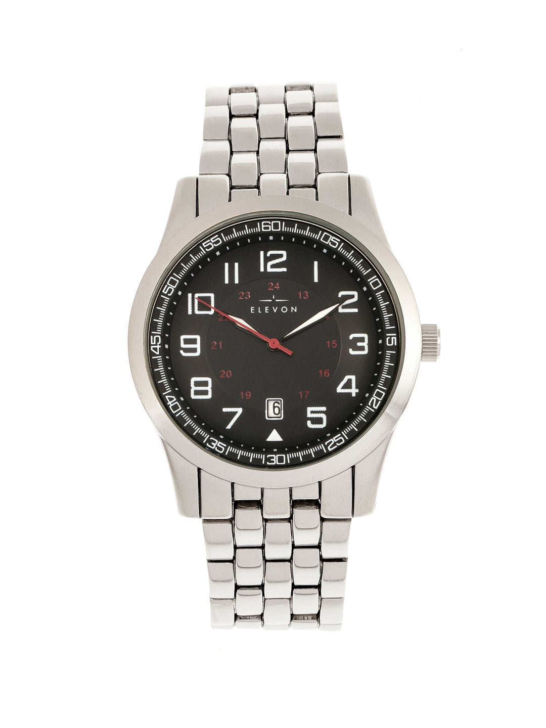 Garrison w/Date Silver/Black | Black Dial