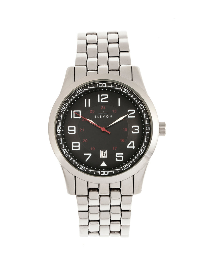 Garrison w/Date Silver/Black | Black Dial