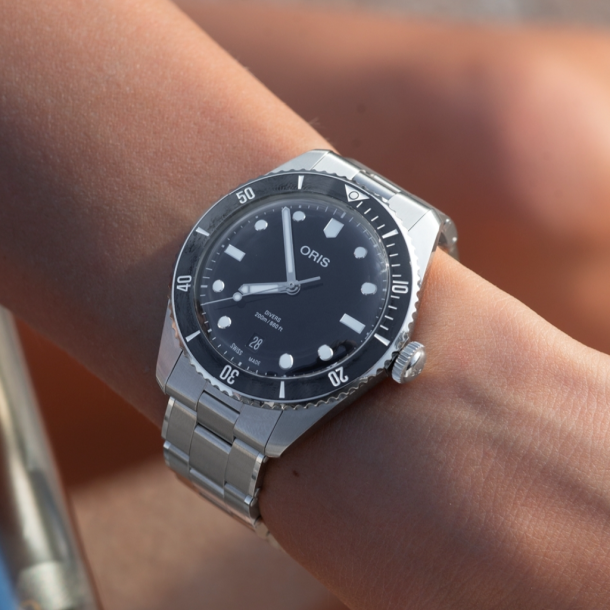 Divers Date 39mm Black Dial